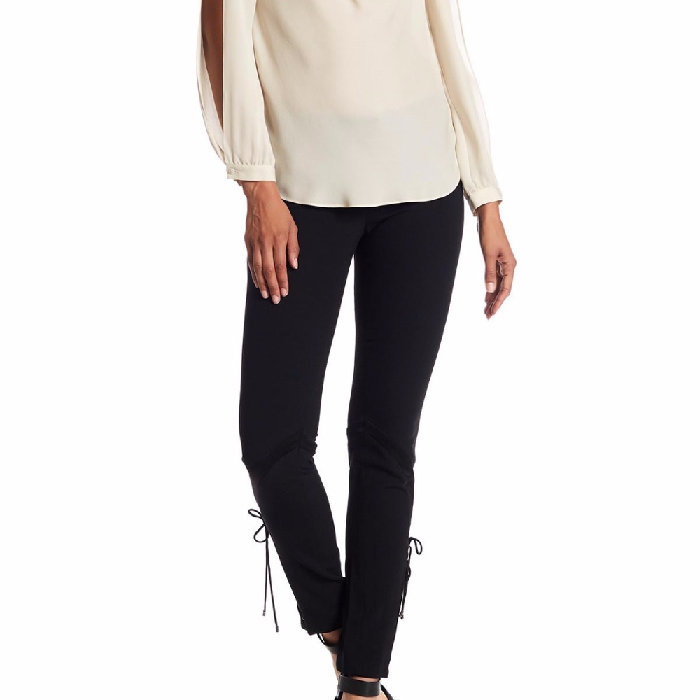 Haute Hippie - The Getaway Laced Crepe Pants (NEW)